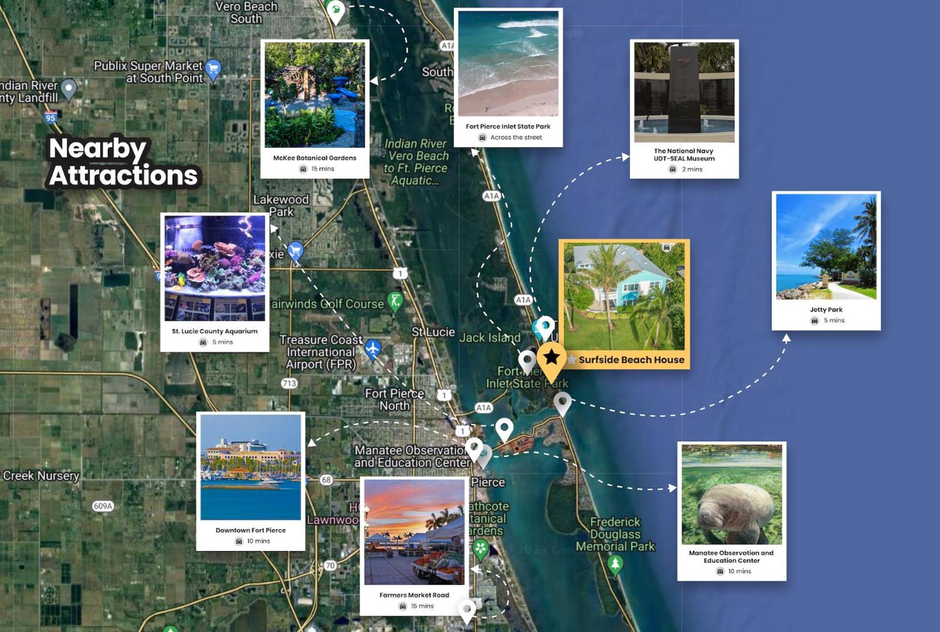 Fort Pierce - 2Bd,2Ba Tropical Surfside Retreat Kültér fotó